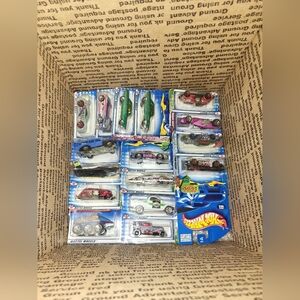 55 Hot Wheels Cars